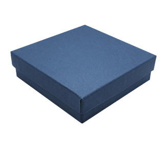Navy Blue Cotton Filled Boxes