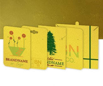 Shimmer Gold Cards