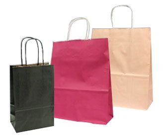 Colored Kraft Bags