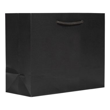 Premium Black Paper Eurototes - Medium 13"x5"x10"