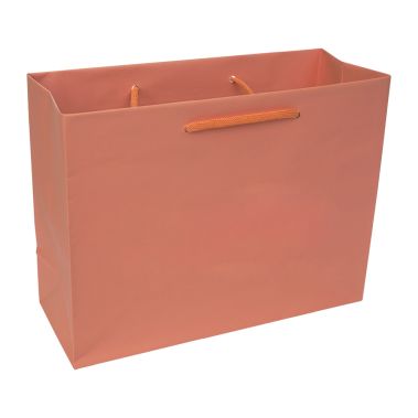Premium  Orange Paper Eurototes - Medium 13"x5"x10"