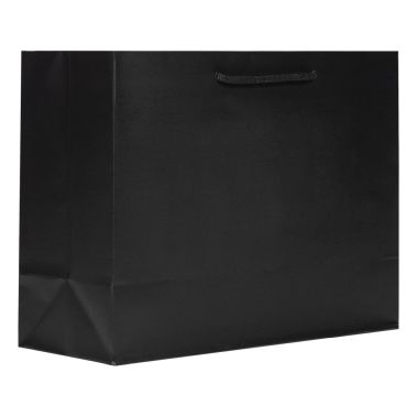 Premium Black Paper Eurototes -Vogue 16"x6"x12"