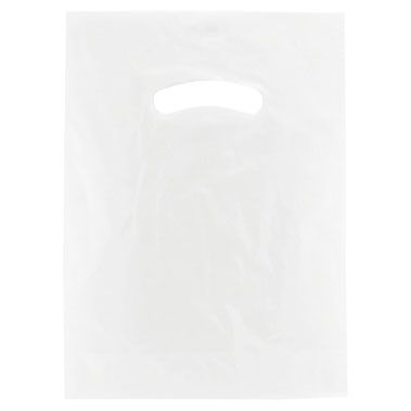 Clear Gloss Die Cut Handle Bag 9" x 12" 1000pcs