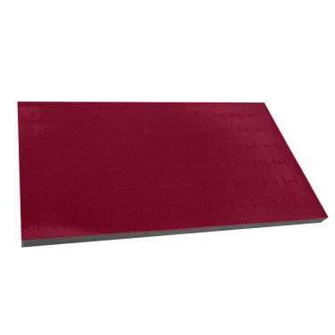 Burgundy Foam Ring Tray Insert-72 Slots-Full Size