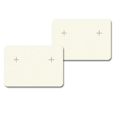 Ivory Earring Card 1-3/4" x 2-1/2"