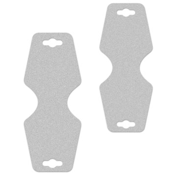 Matte Folding Necklace / Bracelet Card 2-1/2" x 5"