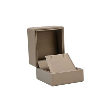 Luxury Bronze Leatherette Jewelry Earring Gift Boxes