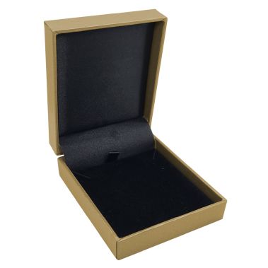 Metallic Gold Jewelry Pendant Gift Boxes