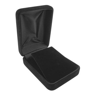 Black Velvet Jewelry Pendant or Earring Gift Packaging Boxes