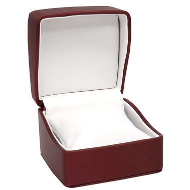Premium Red Leatherette Bracelet / Watch box