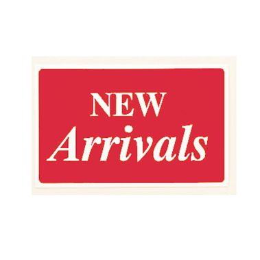 "New Arrivals" Plastic Message Sign