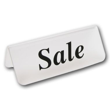 Acrylic "Sale" Sign