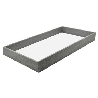 Grey Linen Jewelry Tray-Full Size-1-1/2"