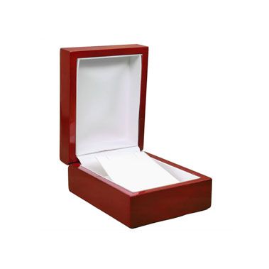 Red Rosewood Jewelry Pendant Packaging Boxes