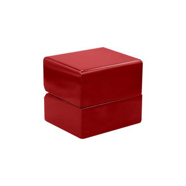 Red Rosewood Jewelry Ring Box Packaging