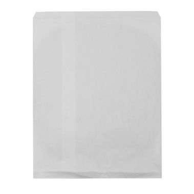 White Paper Gift Shopping Bags, 100 Per Pack, 12" x 15"