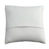 White Leatherette Jewelry Bracelet / Watch Pillow