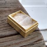 Textured Gold Cotton Filled Jewelry Gift Boxes #11