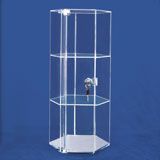 Clear Acrylic Rotating Display Case