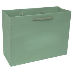 Premium Green Paper Eurotote Shopping Bags - 13