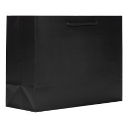 Large Premium Black Paper Eurotote Shopping Bags - Buk