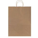 Brown Kraft Paper Shopping Bags with Handles