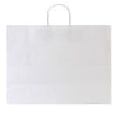 Large White Kraft Gift Shopping Bags