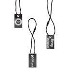 Shimmer Black Custom Hang Tag Rectangle - 1