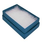 Premium Cobalt Blue Cotton Filled Jewelry Gift Boxes #21