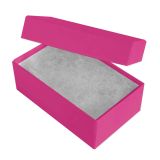 Hot Pink Cotton Filled Jewelry Gift Boxes #21