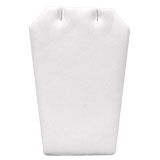 White Leatherette Jewelry Earring / Pendant Display Stand
