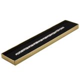 Universal Black and Gold Jewelry Bracelet / Watch Gift Boxes 