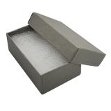 Premium Slate Grey Cotton Filled Jewelry Gift Boxes #32