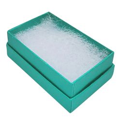 Topical Blue Cotton Filled Box #32