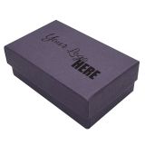 Premium Deep Purple Cotton Filled Jewelry Gift Boxes #32