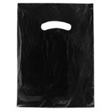 Black Gloss Die Cut Handle Bag 9