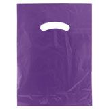 Purple Gloss Die Cut Handle Bag 9