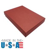 Brick Red Cotton Filled Box #53