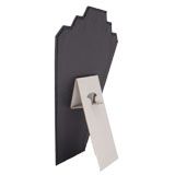 Black Leatherette Jewelry Necklace Easel, 12-1/2