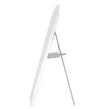 White Leatherette Jewelry Necklace Easel, 8-5/8