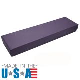 Matte Purple Cotton Filled Bracelet Box #82A | Gems On Display