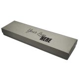 Premium Slate Grey Cotton Filled Jewelry Gift Boxes #82A
