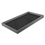 Black Leatherette Full Size Jewelry Display Pad Tray Liner Insert