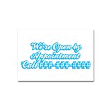 We Are Open Custom Store Window Business Signs, 19