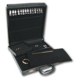 Black Jewelry Attache Case for Chains / Necklace / Ring / Bracelets