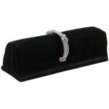 Black Velvet Jewelry Bangle / Bracelet Display