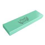 Teal Paper Cotton Filled Jewelry Gift Packaging Boxes #82