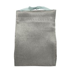 Grey Small Satin Gift Bags 2-1/2