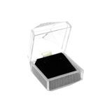 Clear Crystal style Lucite Jewelry Earring Boxes 