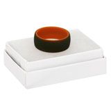 Glossy White Cotton Filled Jewelry Gift Boxes #11